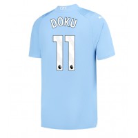 Manchester City Jeremy Doku #11 Heimtrikot 2023-24 Kurzarm
